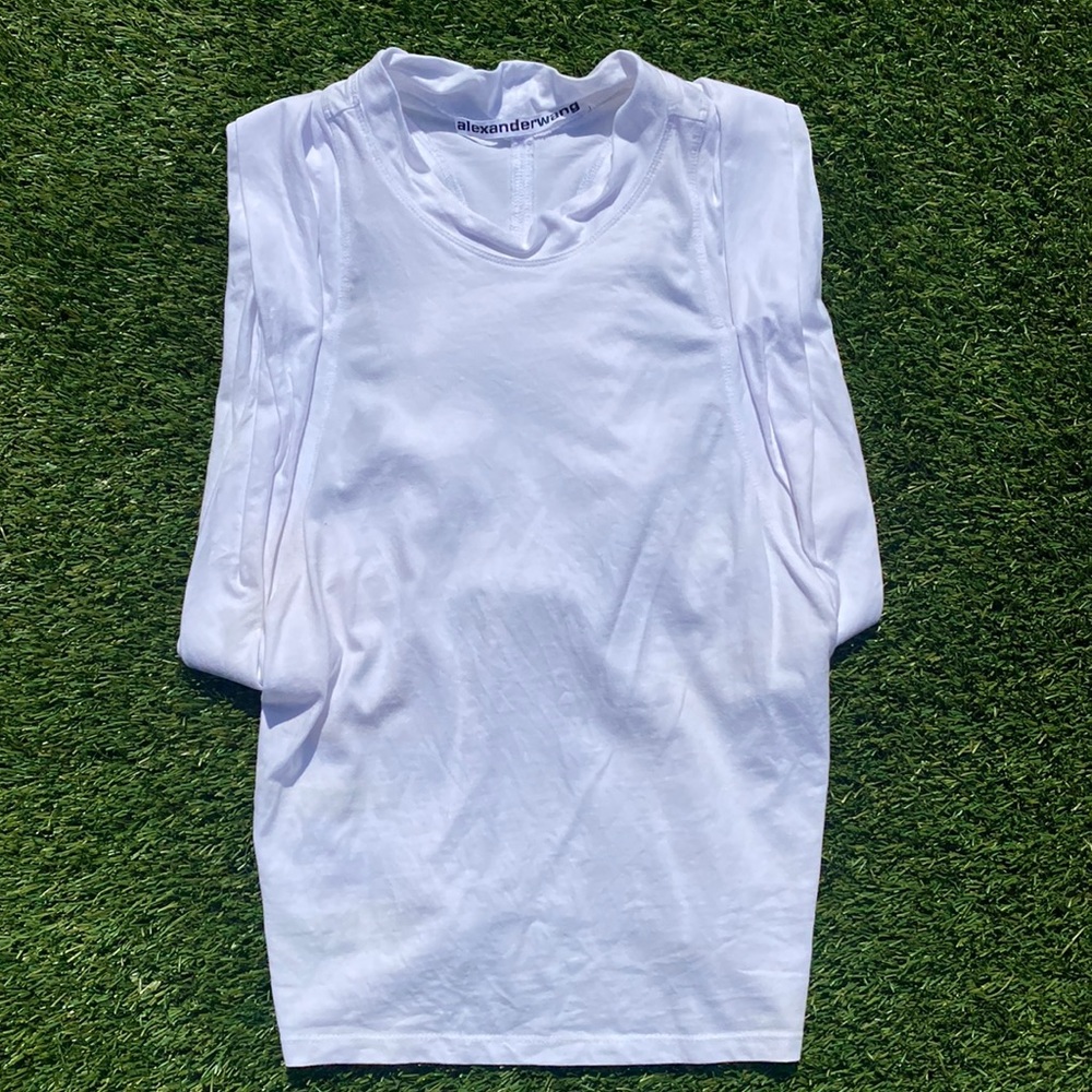 Alexander Wang Racerback Tank Top